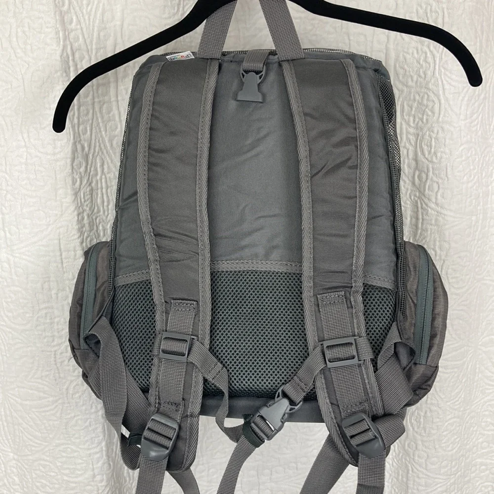 Outward Hound PoochPouch Dog Carrier Backpack, Gray up to 20lbs.